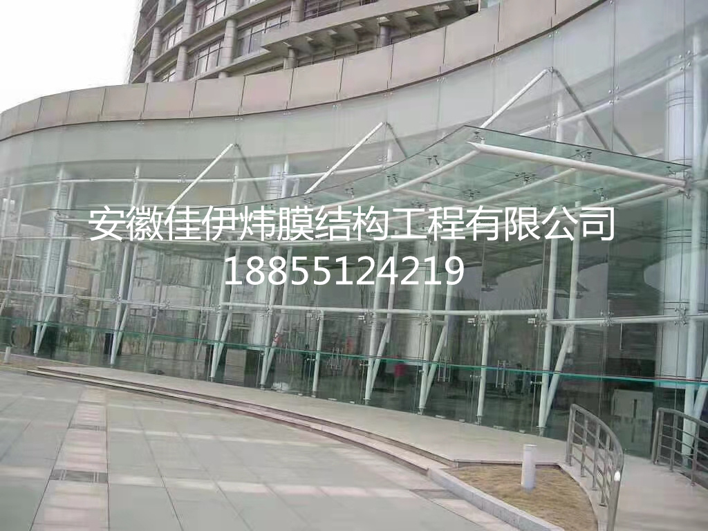 玻璃雨棚